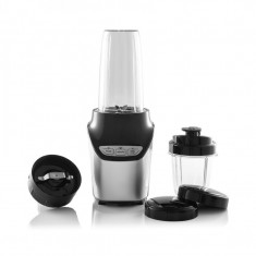 Blender 2 in 1 , putere 1000W, Hausberg, Nutrition Extractor, Negru foto