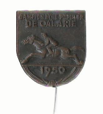 AMS# - INSIGNA CAMPIONATUL POPULAR DE CALARIE 1950 foto