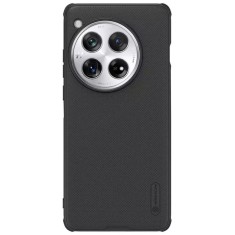 Husa pentru oneplus 12, nillkin super frosted shield pro, black foto