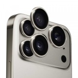 Folie de protectie Camera Spate Anank AR pentru Apple iPhone 17 Pro Max / 17 Pro, Sticla Securizata, Gri