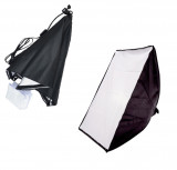 Softbox 50x70cm fasung E27 incorporat