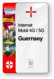 ESIM Internet Guernsey, valabil 30 zile, trafic 10 GB, Standard