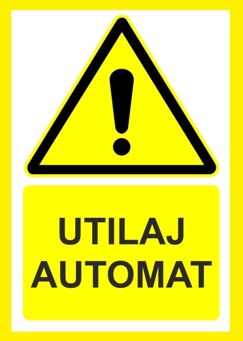 Placuta pentru utilaj automat