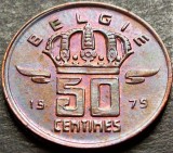 Moneda 50 CENTIMES - BELGIA, anul 1979 * cod 1327 = A.UNC+, Europa