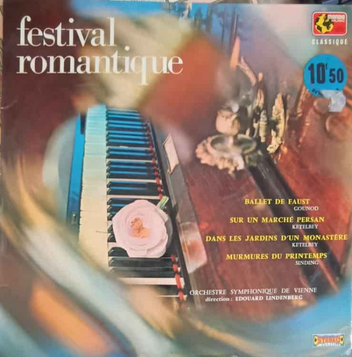 Disc vinil, LP. Festival Romantique-Charles Gounod, Albert W. Ketelbey, Christian Sinding