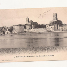 FV2 -Carte Postala - FRANTA - Pont Saint Esprit , necirculata 1900-20