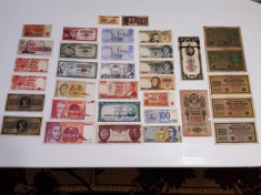 Lot 34 bancnote (incepand cu anii 1909, 1919, 1922, 1930 etc). foto