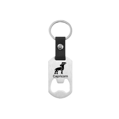 Breloc &amp;bdquo;Capricornul Loial&amp;rdquo;, accesoriu cu simbol zodiacal si desfacator de sticle integrat foto