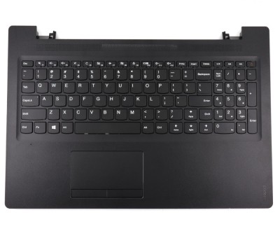Tastatura HP Neagra Lenovo 110-15ACL cu Palmrest Negru si TouchPad, Lenovo 110-15ACL Type 80T7 cu Palmrest foto