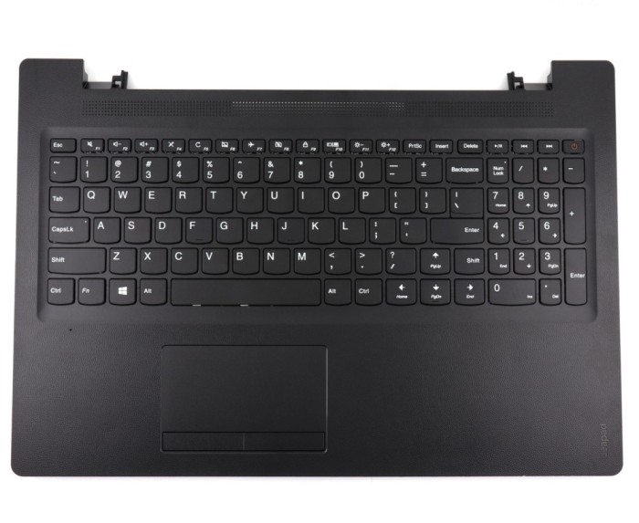Tastatura HP Neagra Lenovo 110-15ACL cu Palmrest Negru si TouchPad, Lenovo 110-15ACL Type 80T7 cu Palmrest