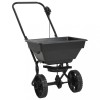 VidaXL Utilaj de &icirc;mprăștiat sare, 80x46x75 cm, PVC și oțel, 15 L