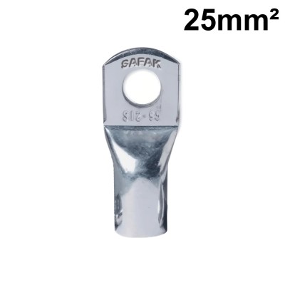 E 02508 Papuc cupru gaura M8 sectiune 25mm2 Safak E 02508 foto