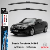 Cumpara ieftin Ștergătoare Saab 9-3 Cabriolet YS3F 09.2007&ndash;06.2012 | Bosch Aerotwin A416S 600/575 mm