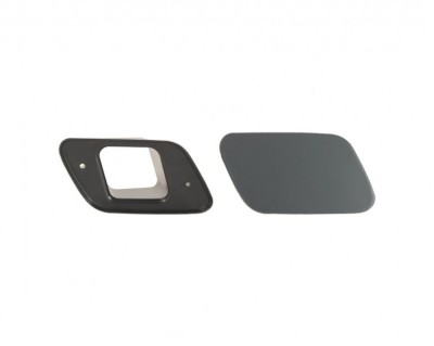 Capac spalator faruri Audi A4 (B7) 11.2004-03.2008, partea Dreapta, din 2 piese (interior + exterior), 8E0955276E, 8E0955276EGRU, foto