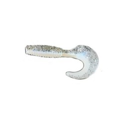 GRUB LINEAEFFE NOMURA VIBRA TAIL 7CM/3,5G LIGHT BLUE SILVER GLITTER 10BUC/PL foto