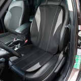 Husa scaun auto universala 104x45 cm, negru-gri, Breckner Germany