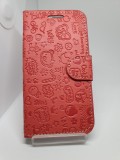 Cumpara ieftin Husa Flip Samsung Galaxy S3 + Cablu De Date Cadou, Rosu
