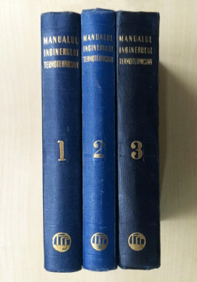 S. G. Gherasimov (coord ) - Manualul inginerului termotehnician ( vol. III ) foto