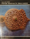 Podoabe Medievale in Tarile Romane, Marin Matei Popescu, Ed. Meridiane, 1970 (carte rara, arheologie, bijuterii, ornament, podoabe, evul mediu)