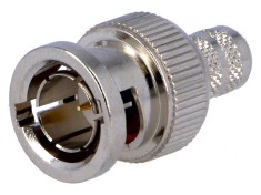 Mufa BNC tata drept 75? pentru cabluri KX50/KX51/L910-8/RG143/RG212/RG6 foto