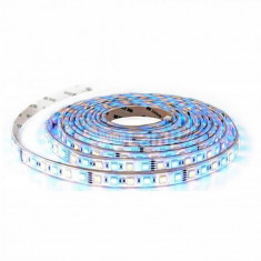 Banda flexibila SMD5050, 60 x LED/m, 50 m, 1000 lm, RGB, lumina alb cald foto