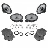 Pachetul de difuzoare auto Hertz Uno este compatibil Dacia Logan 3 (2020-PREZENT)