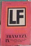 LIMBA FRANCEZA, MANUAL PENTRU CLASA A IX-A-ION DIACONU, ION VICOL-252849