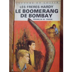 Les Freres Hardy Le Boomerangde Bombay - Franklin W. Dixon ,304863