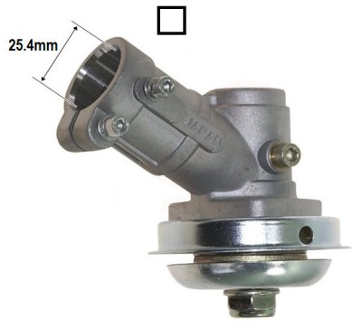 Angrenaj inferior motocoasa 25.4mm x patrat foto