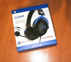 Casti gaming HyperX Cloud Pro Gaming Headset pentru PlayStation 4 , sigilate foto