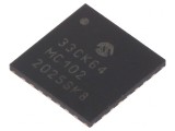 Microcontroler dsPIC 64kB 8kBSRAM UQFN28