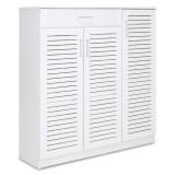 Cumpara ieftin Dulap Pantofi Sante 30 Perechi Alb 120x37x123 cm