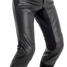 Pantaloni Moto Piele RIcha Boulevard Leather Trousers, Negru, Marime 48