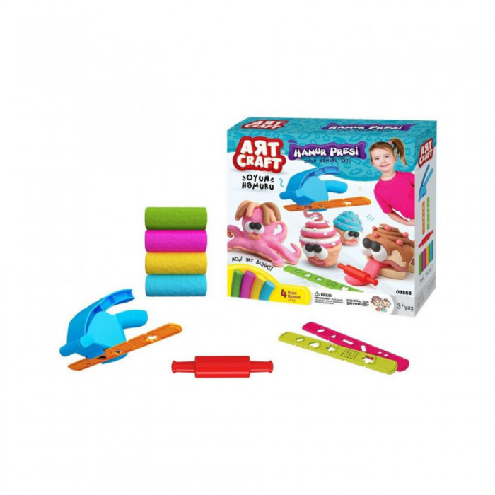 SET PASTA MODELATOARE CU PRESA