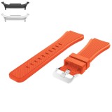 Curea din silicon compatibila cu Samsung Galaxy Watch9 44mm/40mm, Samsung Galaxy Watch 8 44mm/40mm, Light Orange