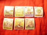 Serie mica Seychelles 1976 Independenta , 7 valori (din 8v)