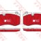 Set placute frana,frana disc MERCEDES E-CLASS (W211) (2002 - 2009) TRW GDB1733DTE