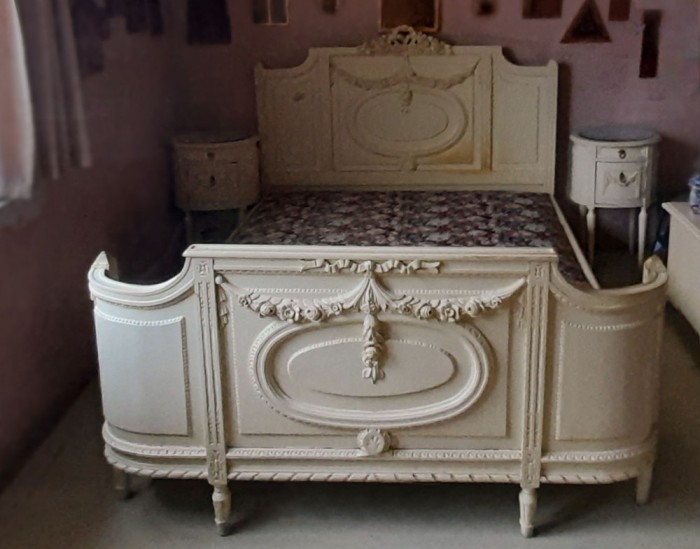 Mobilă dormitor Louis XVI, Viena 1870-1890 (5 piese)