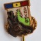AGVPS - Caprior - insigna pescuit &amp; Vanatoare, anii 1970