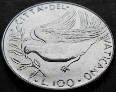 Moneda 50 LIRE - VATICAN, anul 1977 * cod 4741 B = Papa Paul VI -lea