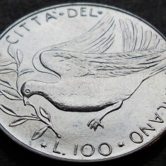 Moneda 50 LIRE - VATICAN, anul 1977 * cod 4741 B = Papa Ioan Paul II-lea