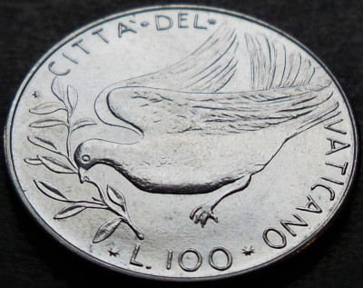 Moneda 50 LIRE - VATICAN, anul 1977 * cod 4741 B = Papa Ioan Paul II-lea foto
