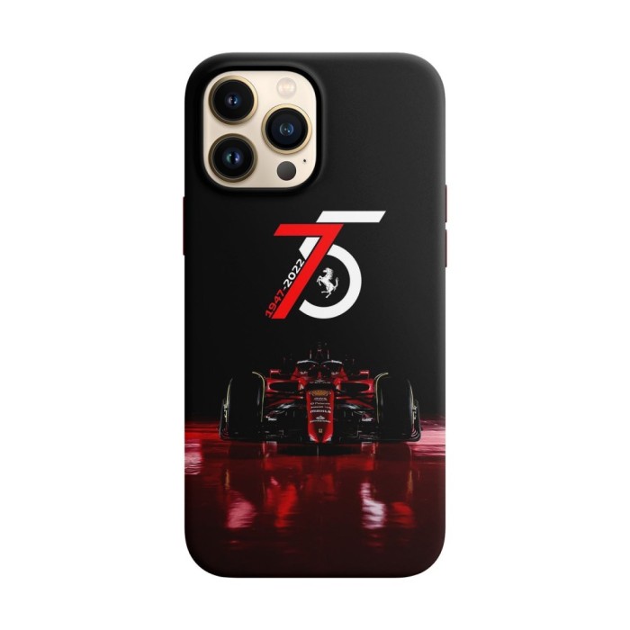 Husa compatibila cu Apple iPhone 13 Pro Max model Ferrari F1-75,Silicon, Tpu, Viceversa