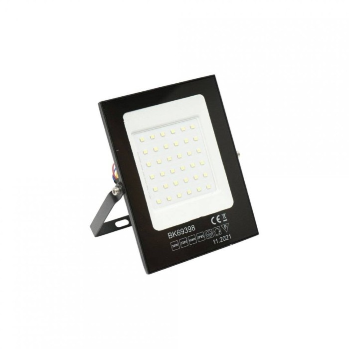 Proiector LED 30W , 6500K, IP65 Negru