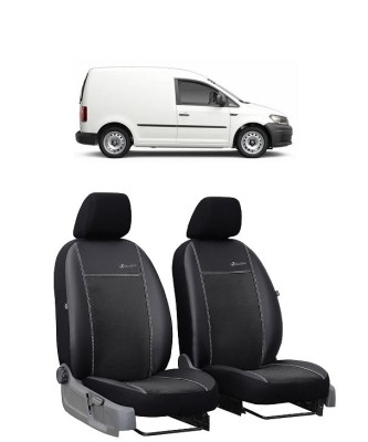 Set huse piele Alcantara VW CADDY (2011-2015) 2 Locuri foto