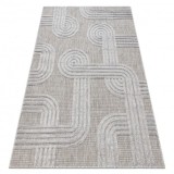 Covor SANTO SISAL 1001 geometric gri , 120x170 cm