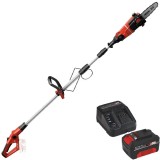 Einhell GE-LC 18 Li T PXC + Starter Kit - Drujba 17 cm 3.76 m/s + Set 1 acumulator si incarcator Li-Ion 18 V 4 Ah