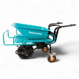 Cumpara ieftin Roabă electrică Broman TRE 2 &icirc;n 1, cuvă basculabilă, 500 W, 6 Ah, capacitate 150 kg