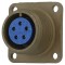 Conector circular 5 pini, 13A