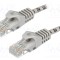 Cablul Patch Cord U/UTP 5e CCA gri 0,5m RJ45 - LOGILINK